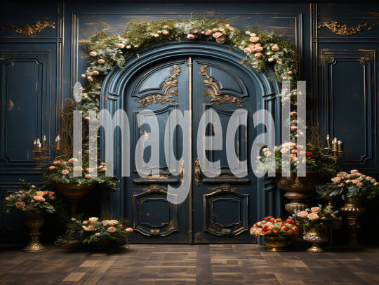 A182 Gold and Blue Door (4)