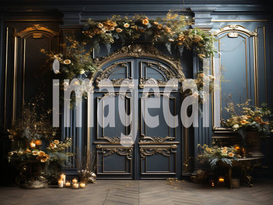 A182 Gold and Blue Door (6)