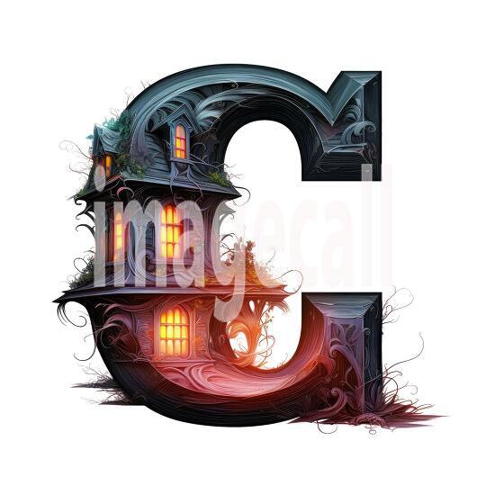 C Halloween Letters (11)