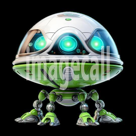 Clipart Aliens  UFO 10300dpi