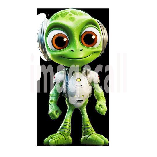 Clipart Aliens  UFO 1300dpi