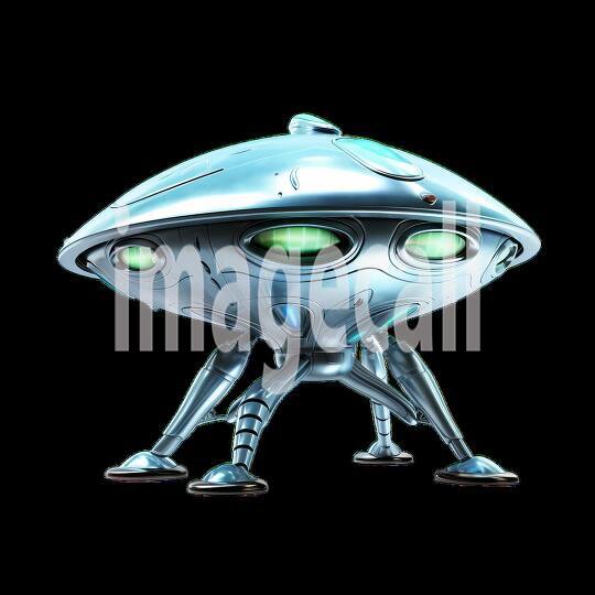Clipart Aliens  UFO 15300dpi
