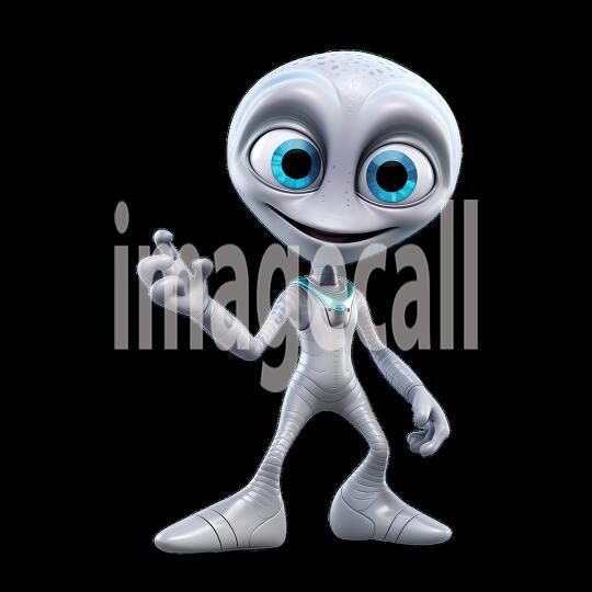 Clipart Aliens  UFO 7300dpi