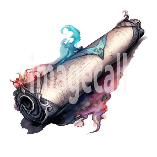 Clipart Ancient Scroll (9)