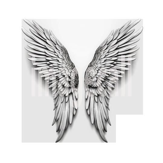 Clipart Angel Wings (17)300dpi