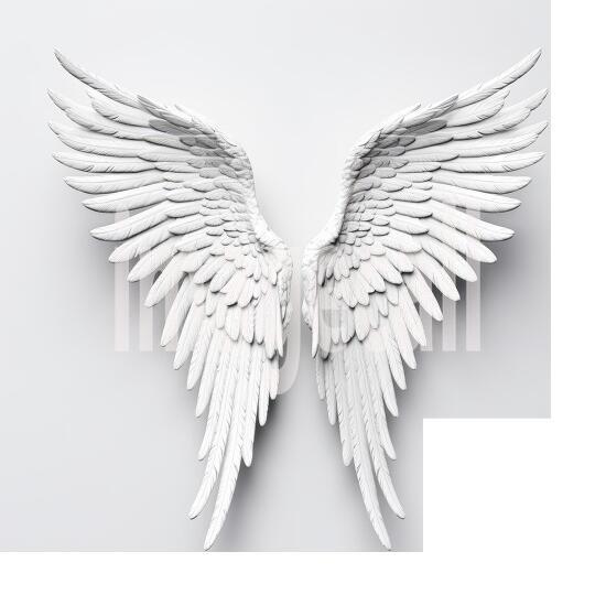 Clipart Angel Wings (20)300dpi