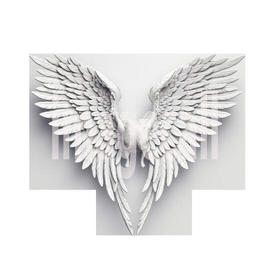 Clipart Angel Wings (6)300dpi