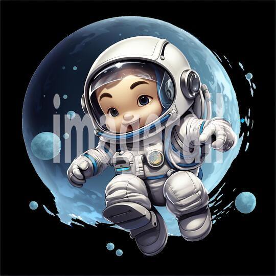 Clipart Astronauts 2300dpi