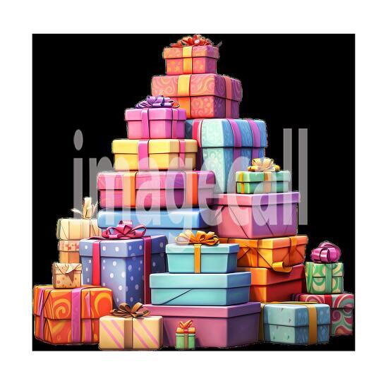 Clipart Ballon  Presents 12300dpi