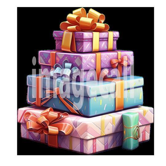 Clipart Ballon  Presents 16300dpi