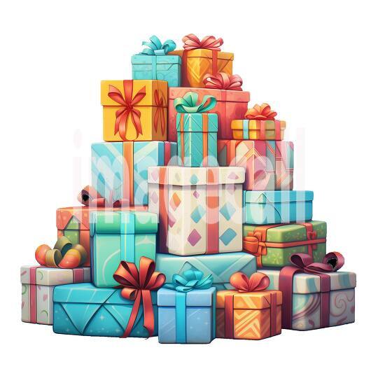 Clipart Ballon  Presents 7300dpi