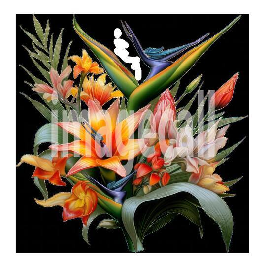 Clipart Bird of Paradise (1)