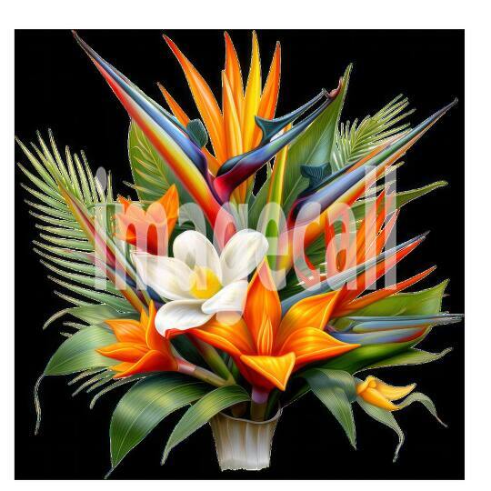 Clipart Bird of Paradise (3)