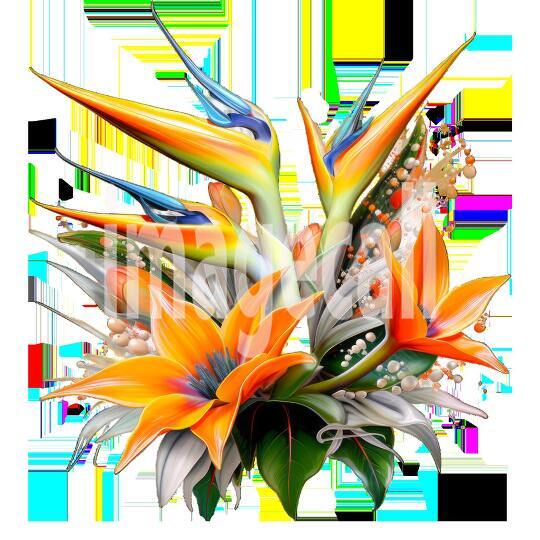 Clipart Bird of Paradise (4)