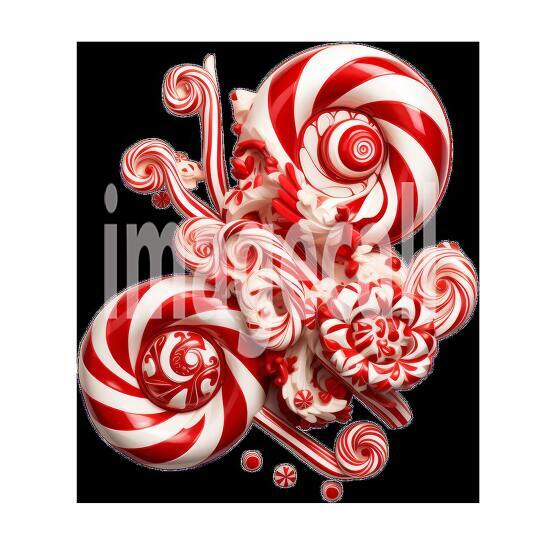 Clipart Candy Cane 7 - 300dpi