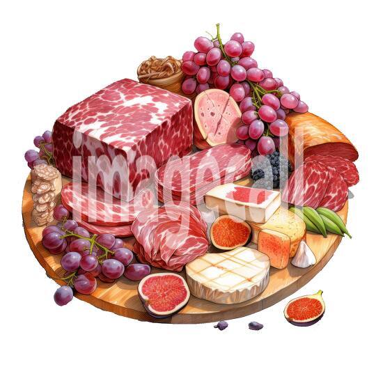 Clipart Charcuterie 17 - 300dpi