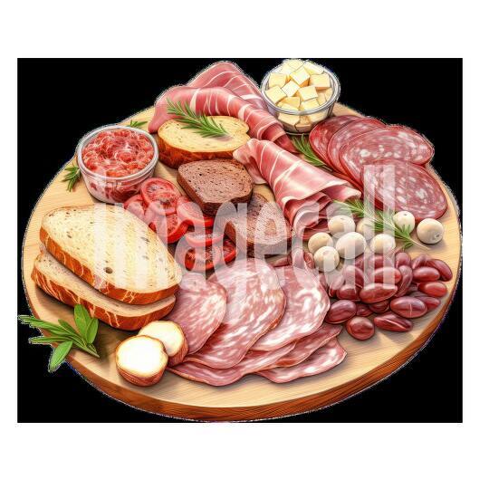 Clipart Charcuterie 18 - 300dpi