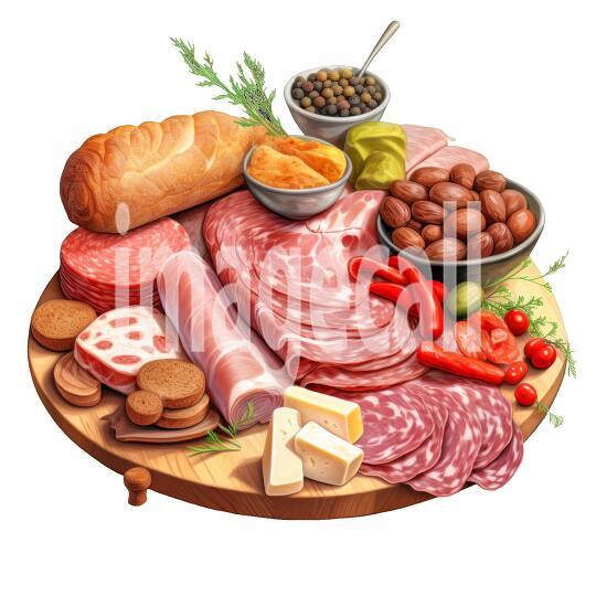 Clipart Charcuterie 5 - 300dpi