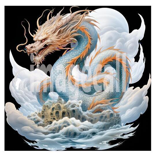Clipart Chinese Dragons 11300dpi
