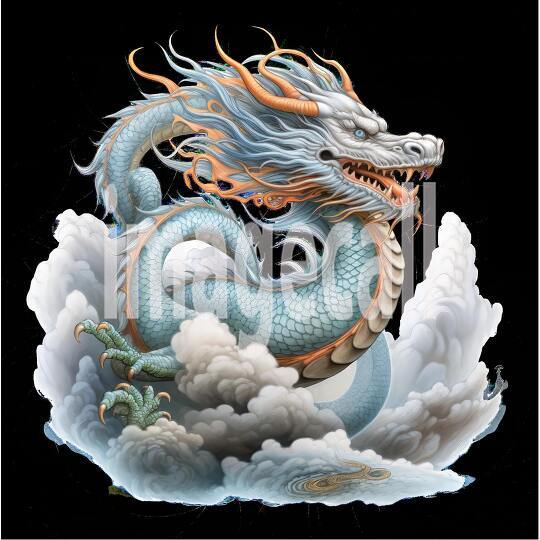Clipart Chinese Dragons 16300dpi