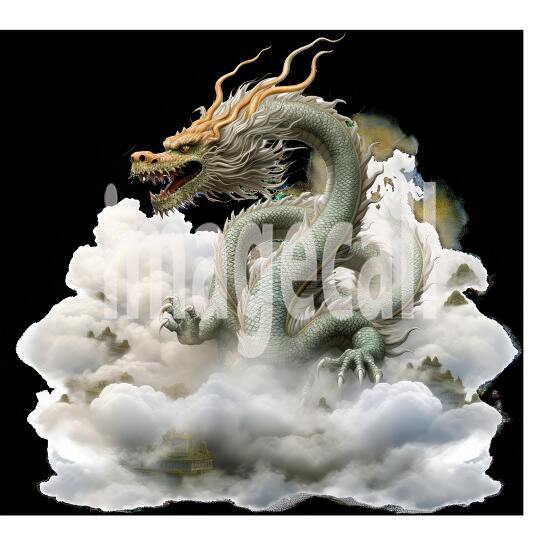 Clipart Chinese Dragons 2300dpi
