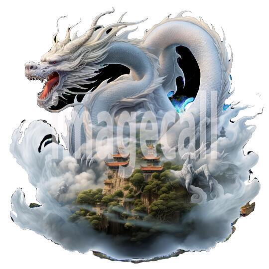 Clipart Chinese Dragons 6300dpi