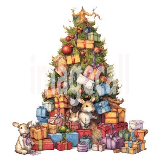 Clipart Christmas Tree (11)