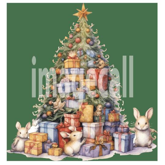 Clipart Christmas Tree (19)