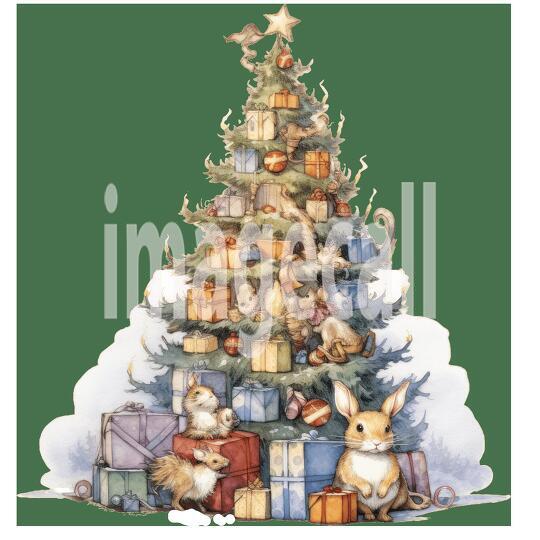 Clipart Christmas Tree (20)