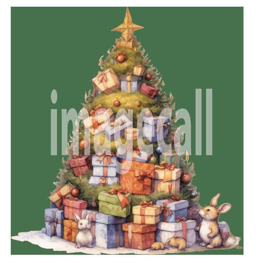 Clipart Christmas Tree (7)