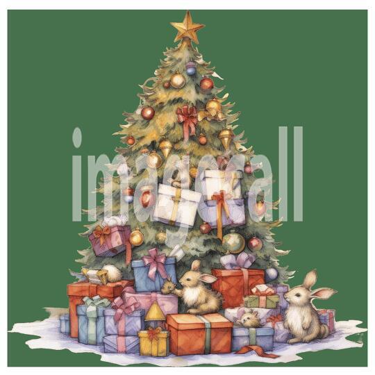 Clipart Christmas Tree (8)
