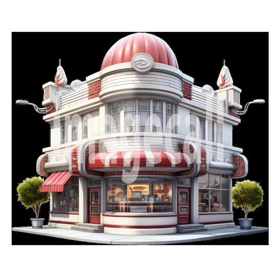 CLipart Classic American DIner (18)300dpi