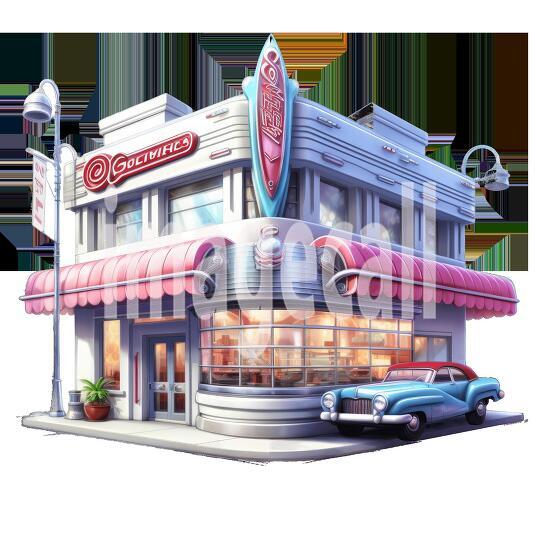 CLipart Classic American DIner (20)300dpi