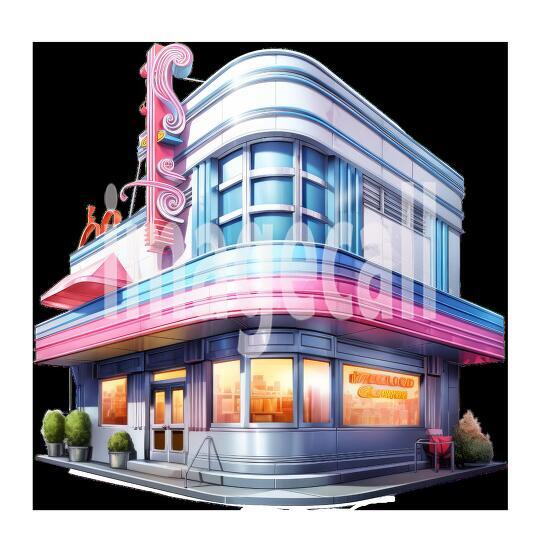 CLipart Classic American DIner (2)300dpi