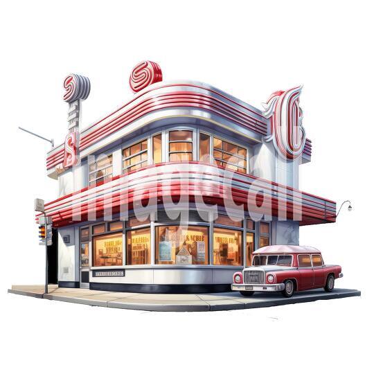 CLipart Classic American DIner (7)300dpi