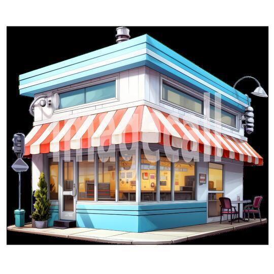 CLipart Classic American DIner (9)300dpi