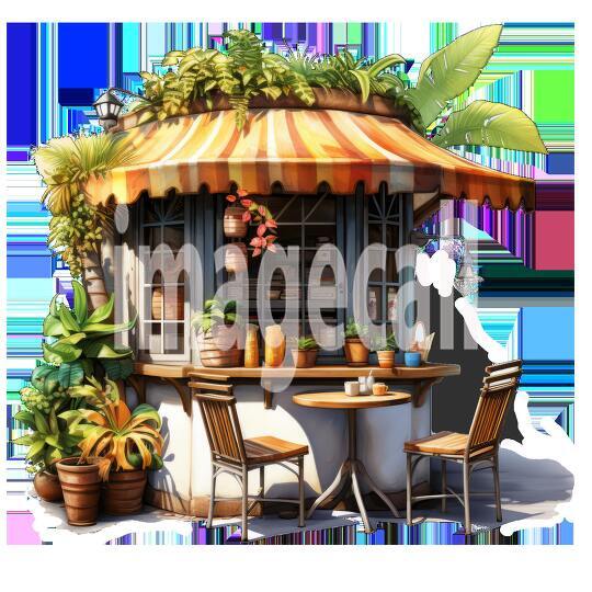 Clipart Coffee Bars 10 - 300dpi