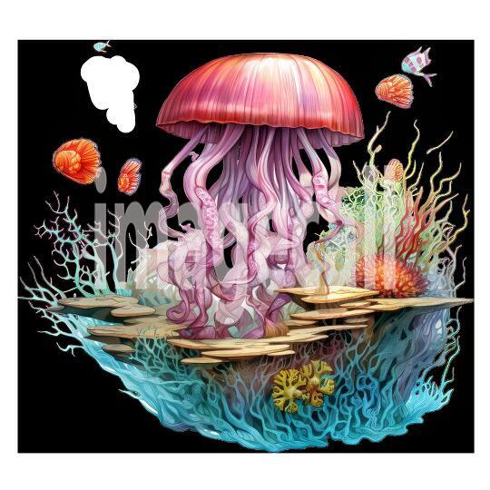 Clipart Coral Jellyfish (10)