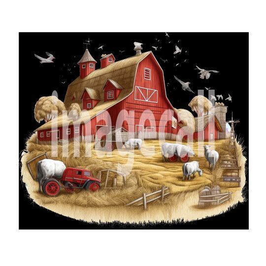 Clipart Cottage Core Farm (10)300dpi
