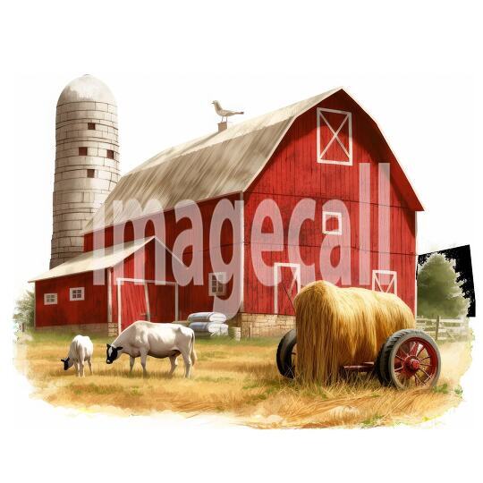 Clipart Cottage Core Farm (13)300dpi