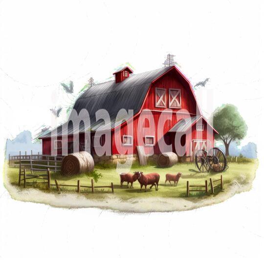Clipart Cottage Core Farm (19)300dpi