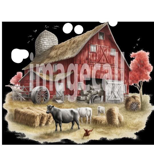 Clipart Cottage Core Farm (2)300dpi