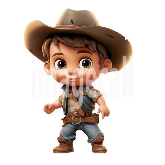 Clipart Coyboys  Cowgirls 10300dpi