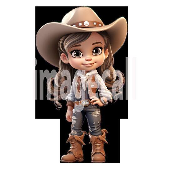 Clipart Coyboys  Cowgirls 11300dpi
