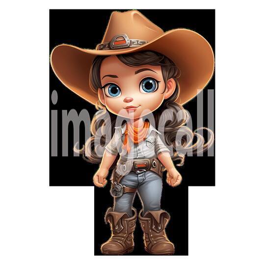 Clipart Coyboys  Cowgirls 1300dpi