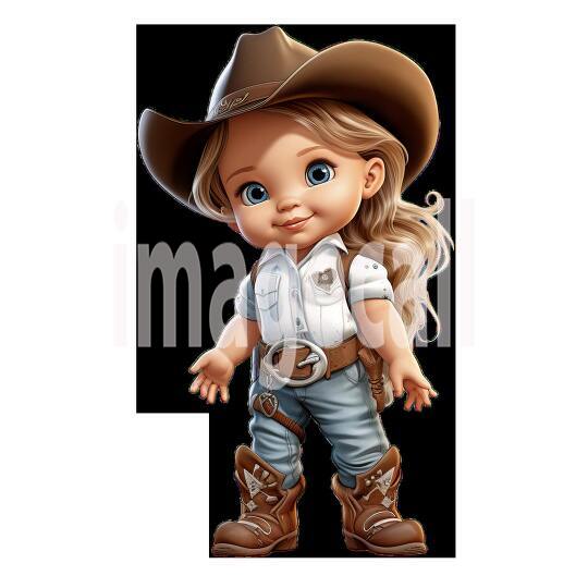 Clipart Coyboys  Cowgirls 4300dpi