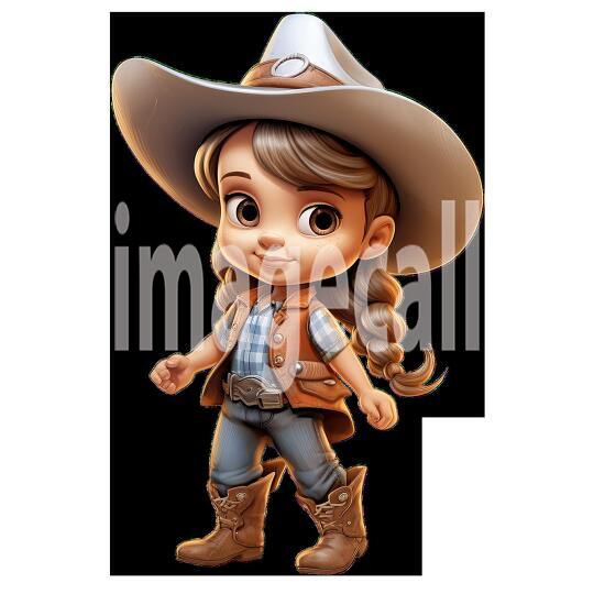 Clipart Coyboys  Cowgirls 9300dpi