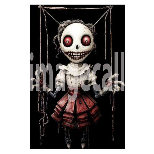 Clipart Creepy Puppets (3)