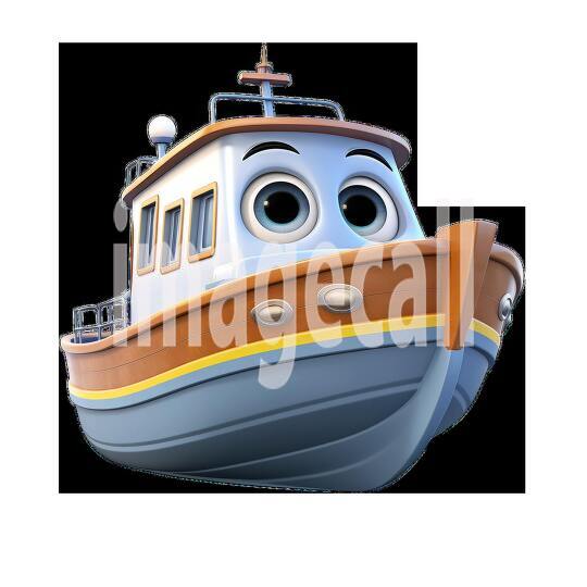 Clipart Cute Boats 17300dpi