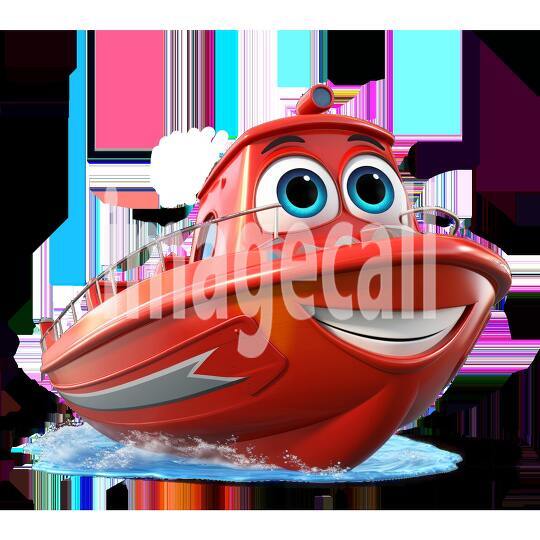Clipart Cute Boats 4300dpi
